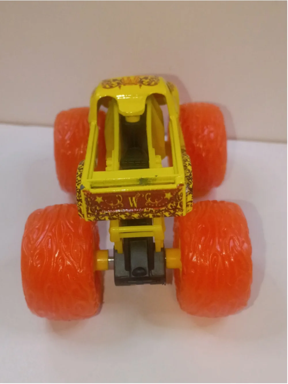Monster Jam whiplash fire 2024 1:64 scale spin Master series pre-owned